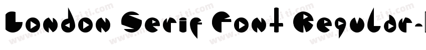 London Serif Font Regular字体转换